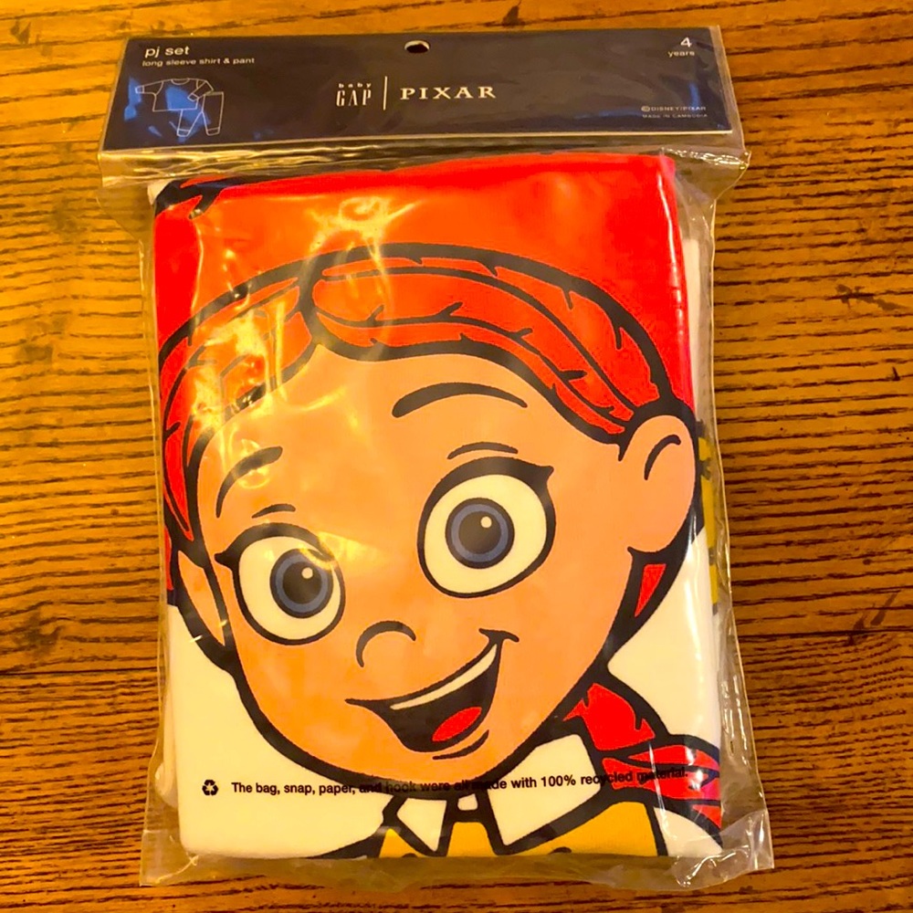 BabyGap pj set- Toy Story Jesse-Size 4